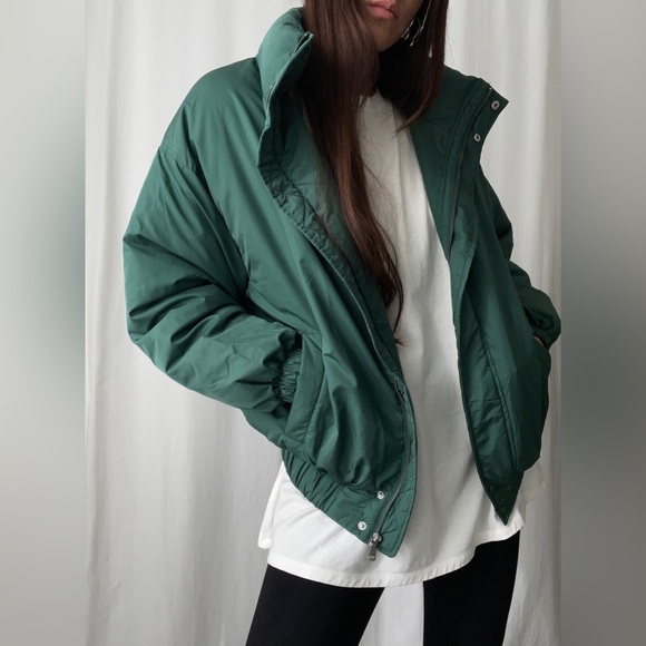 BROOKLYN QUILTED JACKET — In Forest - Picture 8 of 8